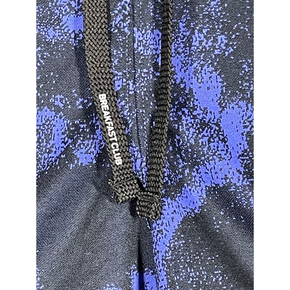 Jordan Breakfast Club Mens XXL Basketball Shorts Blue Black Wash Jumpman Mesh - Picture 4 of 10